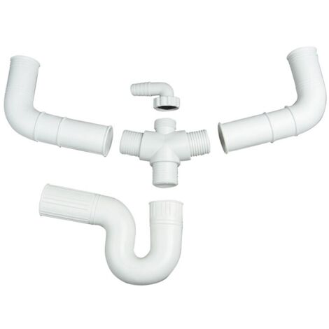 Sifón flexible doble -