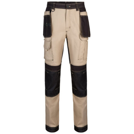 PANTALON CANVAS STRETCH BEIG/ARENA T/XL (1/5)