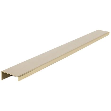 tirador aluminio modelo way acabados laton oscuro, negro mate, anodizado mate acabado laton oscuro dist. agujero dist. 320mm. (1/6)