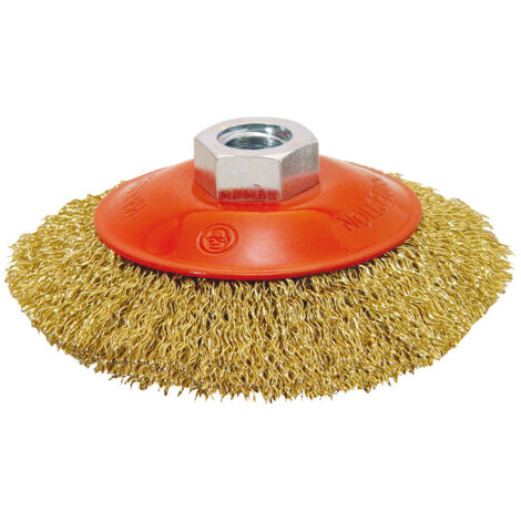 Cepillo taza cónico acero latonado Ratio - (1/2)