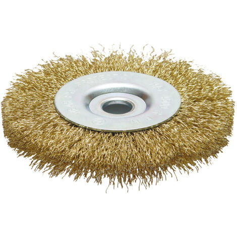 Cepillo circular Acero latonado ondulado Ratio - (1/2)