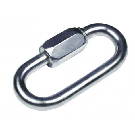 ESLABON GALVANIZADO CON ROSCA 8 MM.