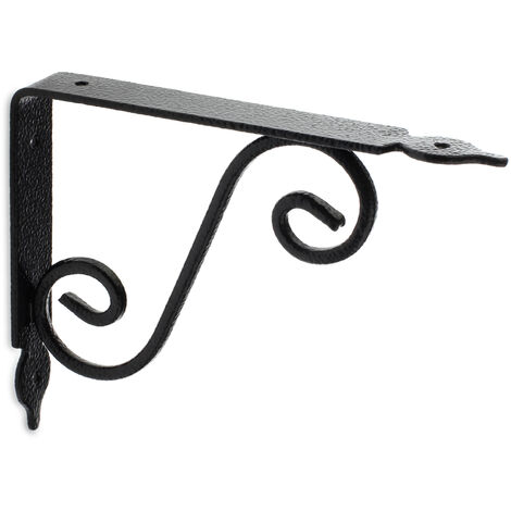 Escuadra en Acero Negro Forja Medidas 26145195 mm 1 Unidad -