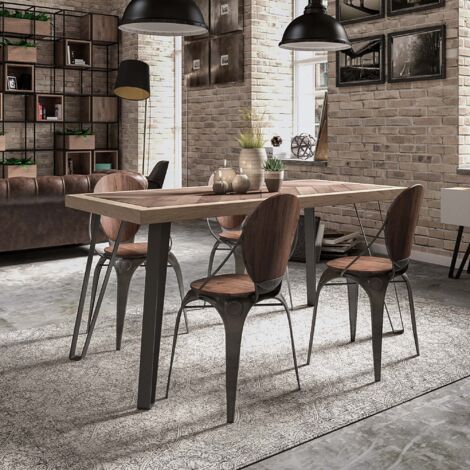 Pata Inclinada para Muebles Estilo Industrial Fabricado en Acero Acabado en Negro Poro Proyectos de Restauración DIY Bricolaje Medidas 27050710 mm Altura: 71 cm Fácil Instalación Atornillado 1