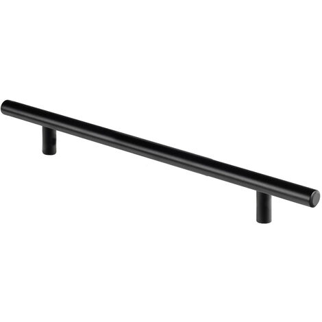 Tirador de Asa para Mueble  Estilo Contemporáneo  Fabricado en Acero Inox  Acabado en Negro Mate  Distancia Entrepuntos: 160 mm  Medidas 220632 mm  Fijación Atornillado  Incluye Tornillos M4  1 Unidad (1/6)