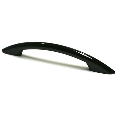 Juego de 6 tiradores para muebles, distancia entre ejes 96 mm, plástico brillante REI
