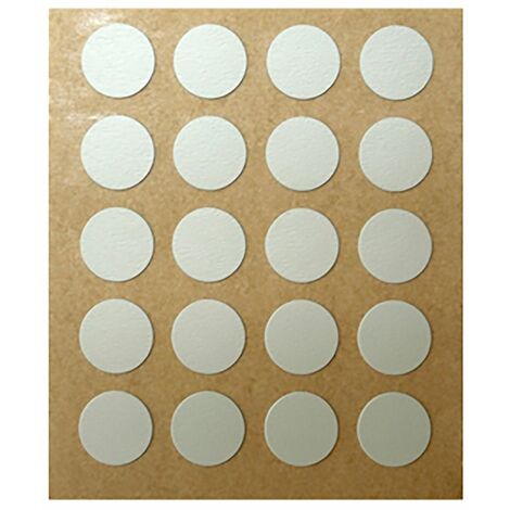 Tapón para Tornillos  Fabricado en PVC  Acabado en Gris  Medidas 12120,5 mm  40 Unidades -