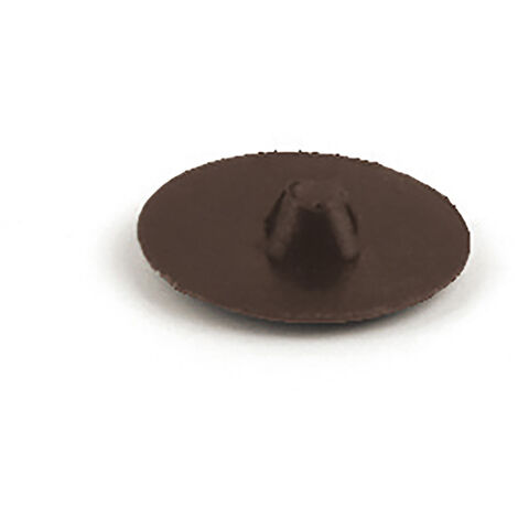 Pack 25 Tapones Embellecedores para Tornillos Fabricado en Plástico Acabado en Marrón 25 Unidades -