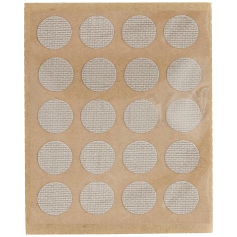 Tapón para Tornillos Fabricado en PVC Acabado en Lino Medidas 12120,5 mm 40 Unidades -