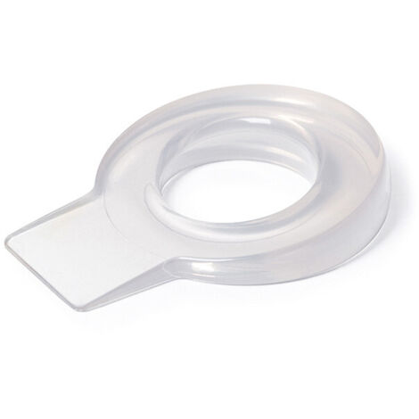 Tope de Cuña Estilo Decorativo Fabricado en TPS Acabado en Transparente Medidas 648215 mm Sistema de Fijación 1 Unidad -