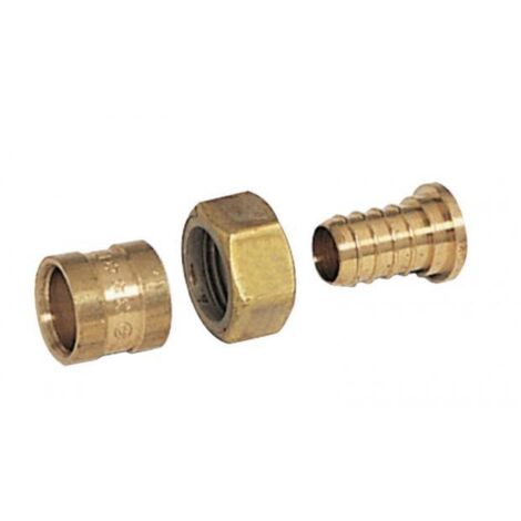 COMAP Raccord PER à glissement - Droit à écrou tournant - Diamètre ⌀20x1,9 mm - Femelle 1/2 (15x21) - Pexy pour Tubes PER - 4265