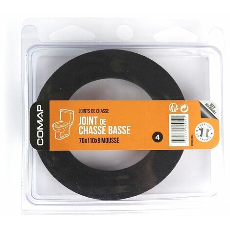 Comap – Joint torique pour chasse d'eau – Mousse 70x110x9 mm – Étanchéité durable – S279404