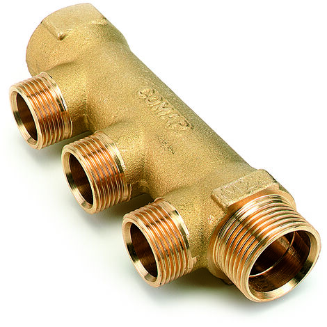 COMAP Collecteur matricé - Entraxe 35 mm - 1 - M22 - 2 sorties - 9532422