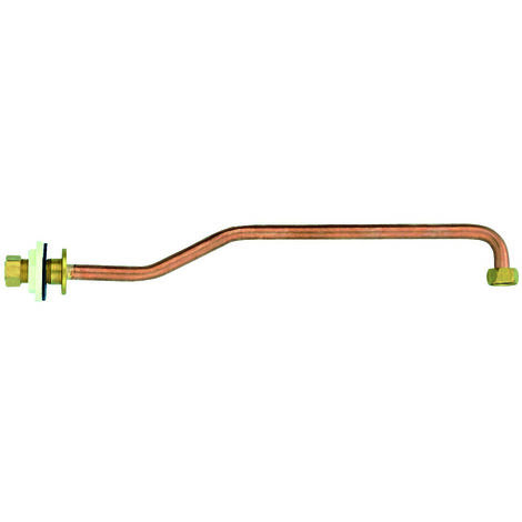 Comap – Alimentation par-dessous contre-coudée 3/8” pour réservoir de chasse d'eau – Longueur 330 mm – Largeur 80 mm – 3065