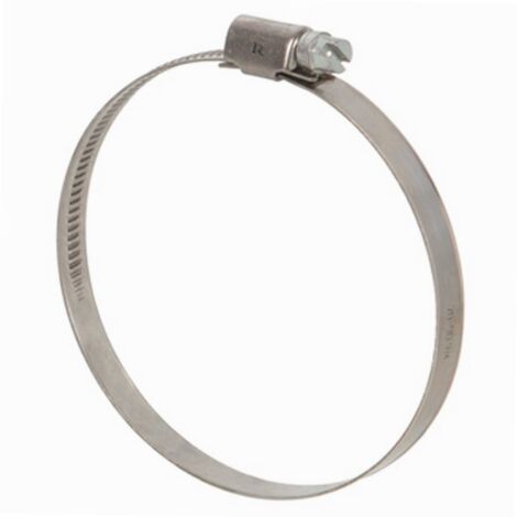 Ribiland – Collier de serrage inox 70-90 mm – Lot de 2 – Vis de serrage hexagonales – Pour plomberie et mécanique automobile - INOX 70-90