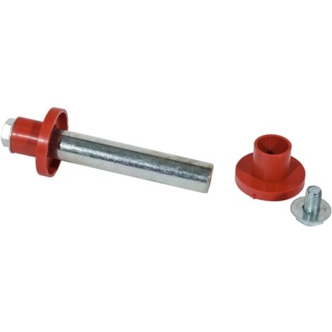 Kit axe de roue WERKA PRO avec écrous -flasques  ø20mm