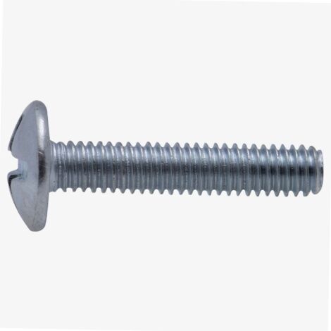 Boulon poêlier zingué Viswood Ø 6x20mm (lot de 20 boulons)
