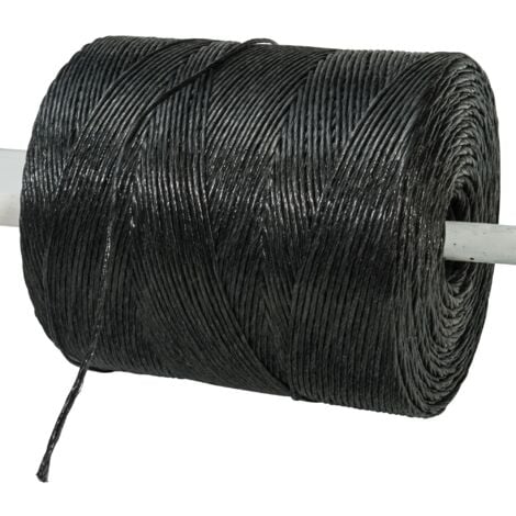 Ficelle agricole noire  bobine 1500m  Ø1,3mm WERKA PRO