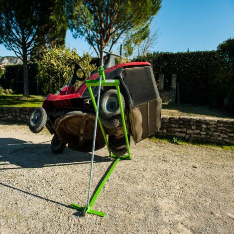 Lève tondeuse autoportée à vis  charge max : 400 kg