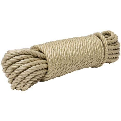 Corde beige 25m WERKA PRO Ø 14 mm (résistance ± 2300 kg)
