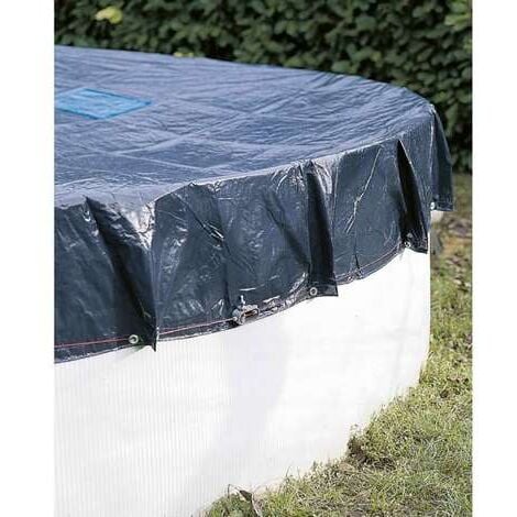 Bâche 240 g/m2 pour piscine ronde Ø 5.4 m