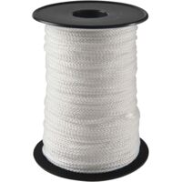 Tresse Polypropylène WERKA PRO - Ø3mm X 100m - Blanc - Lot De 2 Bobines - Résistance 100kg