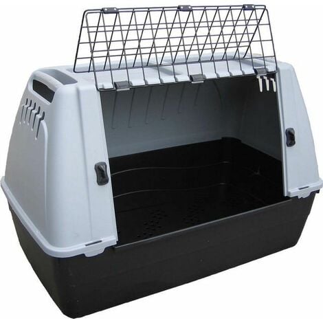main image of "Trasportino per auto per cani bracco 80 90 100 omologato per auto misura: 90 cm88x51x58"
