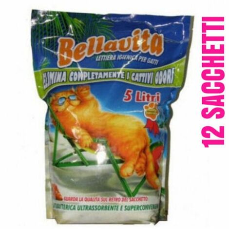Lettiera Per Gatti Al Silicio - 30.4L, Super Assorbente, Antiodore E Anti-Allergica