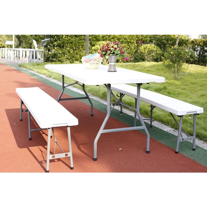 Tavolo Pieghevole Rettangolare A Valigetta In Hdpe Dura Resina Salvasp 180x75x74 1