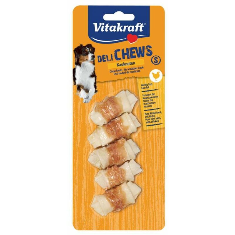 DELI CHEWS OSSI NODATI CON POLLO, S 5 PZ