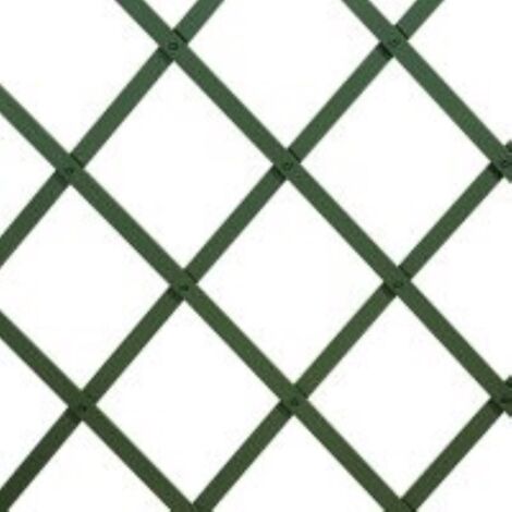 Traliccio estensibile plastica verde 100x300 - biacchi ettore