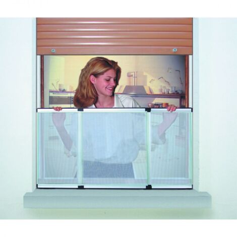 ZANZARIERA ESTENSIBILE DERBY 50X40 COLORE BIANCO RAL 9010