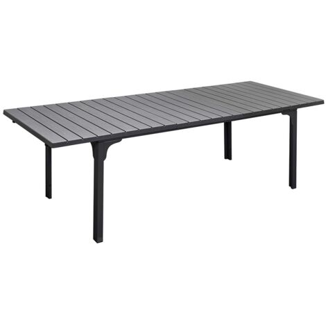 TAVOLO RETTANGOLARE ALLUNGABILE DA GIARDINO TENERIFE 180/240X90X76 CM