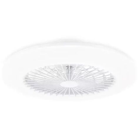Ventilatore e plafoniera led philips amigo flat 2700/6500k diametro 60cm bianco - 24876200
