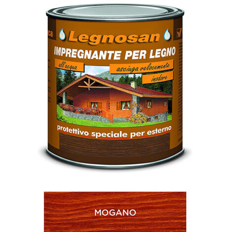 IMPREGNANTE MOGANO ALL'ACQUA ML750 LEGNOSAN DI VELECA
