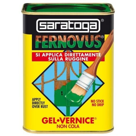 SMALTO ANTIRUGGINE NERO SATINATO 750 ML FERNOVUS
