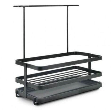 ORGANIZER LAVELLO CUCINA METALTEX TOKYO NERO OPACO