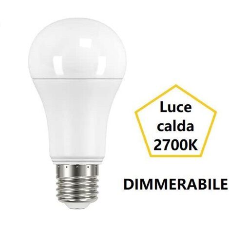 LAMPADINA GOCCIA A LED 18W E27 LUCE CALDA DIMMERABILE BOT LIGHTING (1/2)