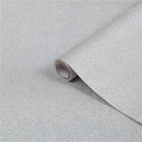 PLASTICA ADESIVA ARGENTO CON GLITTER DC FIX MINI 45X150