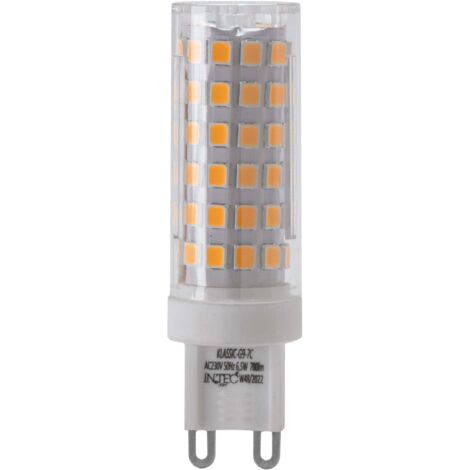 G9 LAMPADINA A LED 6,5W LUCE NATURALE 4000K 700 LUMEN FAN EUROPE