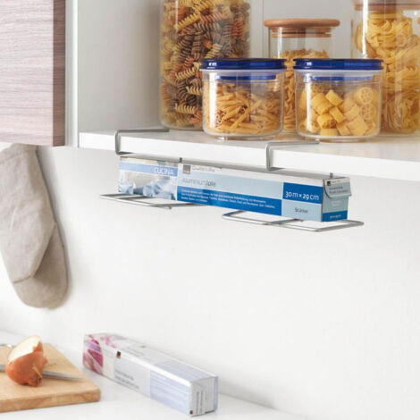 Sottoripiano Porta Rotoli da Cucina Pellicola Alluminio Metaltex Wrap (1/5)