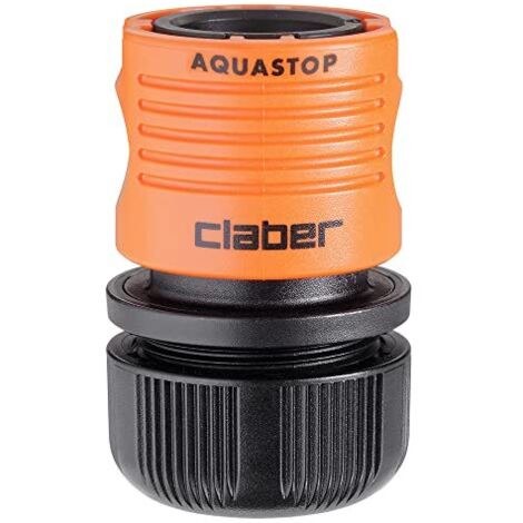 Raccordo da 5/8 con Aquastop, Quick Click Claber Blister
