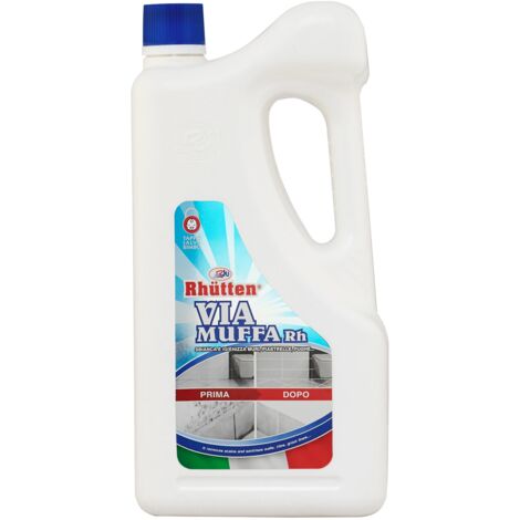 Antimuffa Via Muffa Rhutten detergente igienizzante smacchia fughe lattina 2 Lt. (1/5)