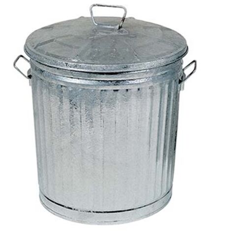 BIDONE ZINCATO LT.35