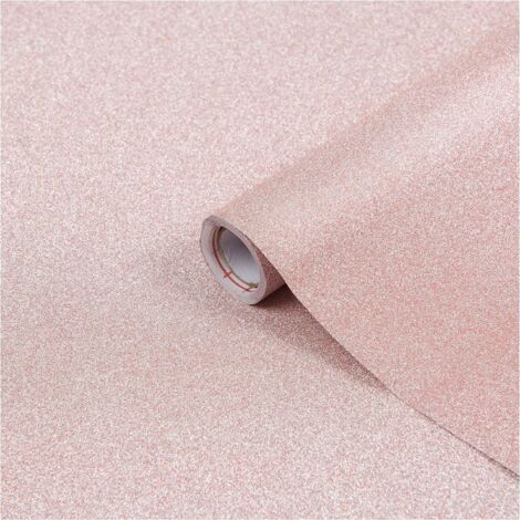 PLASTICA ADESIVA ROSA GLITTER H 67,5 CM