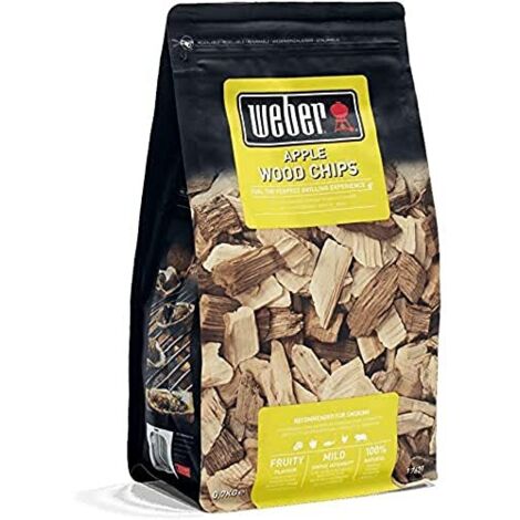 Weber 17621 Legnetti da Afffumicatura di Melo 0,700 g