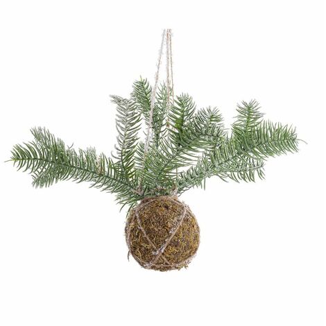 DECORAZIONE SFERA KOKEDAMA CON PINO INN D5