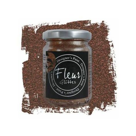 FLEUR GLITTER 90 GR COFFEE
