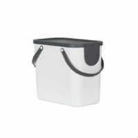 Pattumiera per Raccolta Differenziata Albula Rotho Bianco 25LT