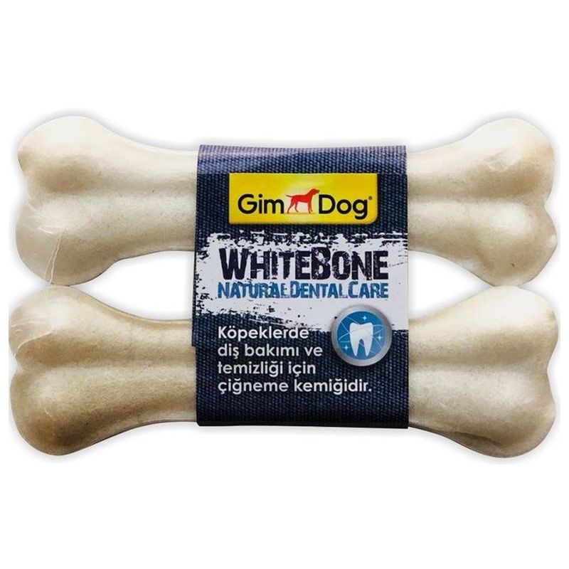 Gimborn Gimdog Whitebone Natural Dental Care 2 pz per Cani da 120 gr